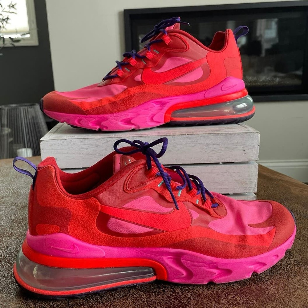 Nike Air Max 270 React Mystic Red/Pink / Men’s Size 11.5
